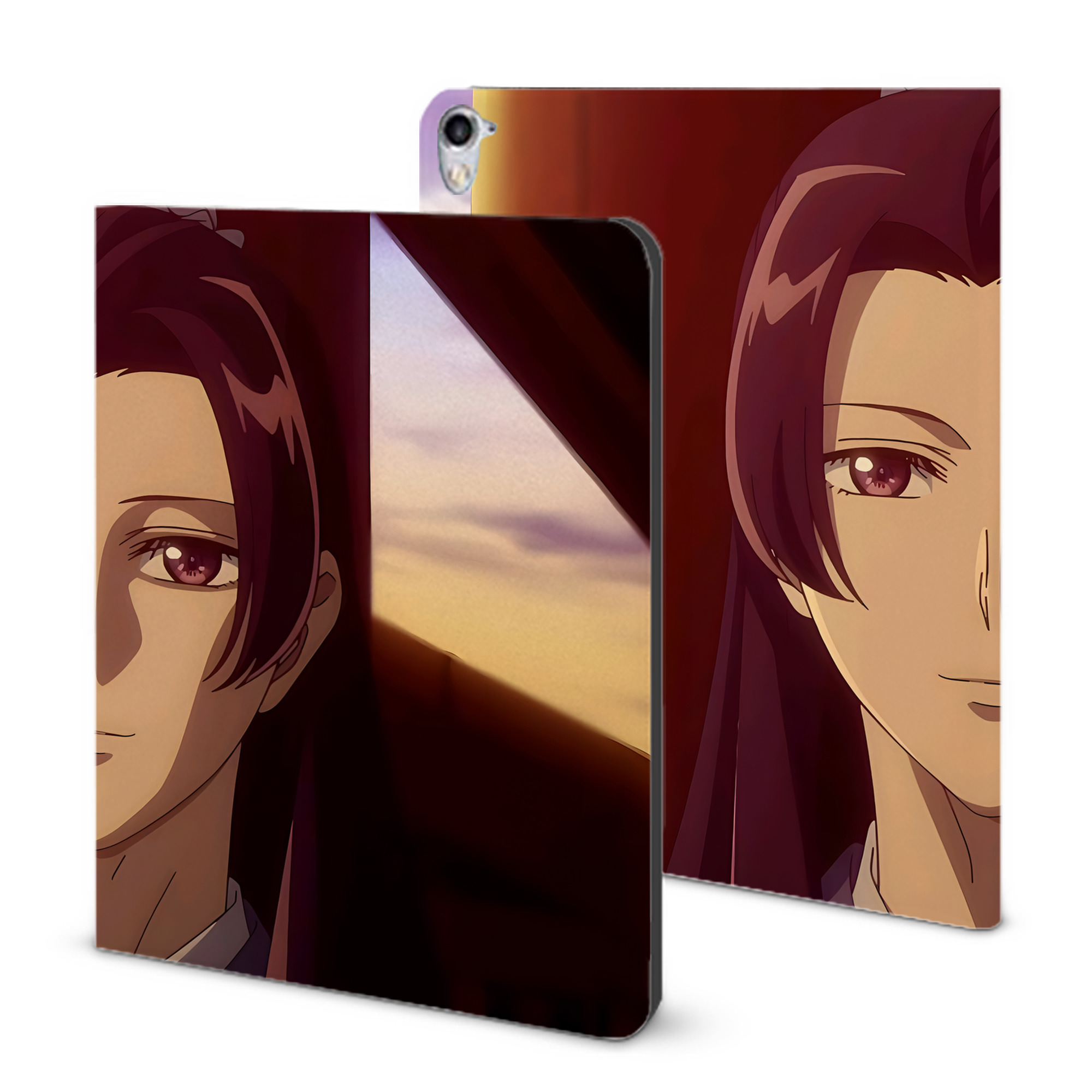 （画像用） 薬屋のひとりごと The Apothecary Diaries IPad ケース ブック型 PUレザー TPU 耐衝撃 軽量 薄型 ペン収納なし 全面保護 IPad 各モデル対応